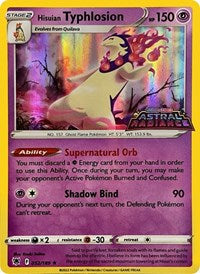 Hisuian Typhlosion - 052/189 (GameStop Exclusive) (052/189) [Miscellaneous Cards and Products]