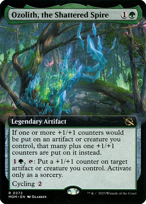 Ozolith, the Shattered Spire (372) [March of the Machine] [Extended Art]