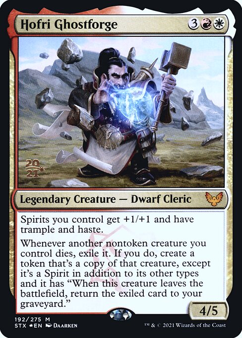 Hofri Ghostforge (192s) [Strixhaven: School of Mages Promos]