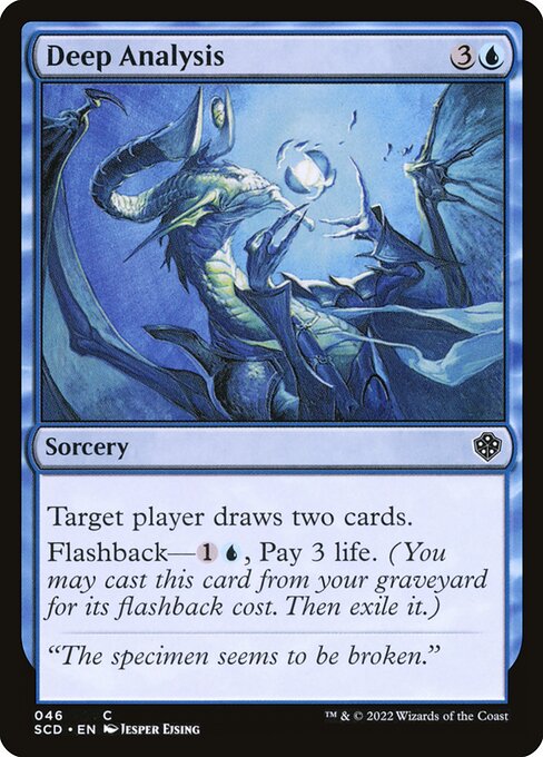 Deep Analysis (46) [Starter Commander Decks]