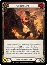 Critical Strike (Red) (UPR206) [Uprising]