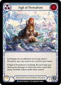 Sigil of Permafrost (Blue) (UPR108) [Uprising]