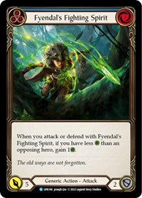 Fyendal's Fighting Spirit (Blue) (UPR196) [Uprising]