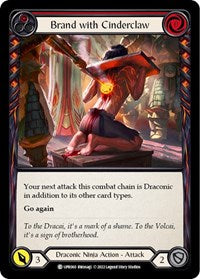 Brand with Cinderclaw (Red) (UPR060) [Uprising]