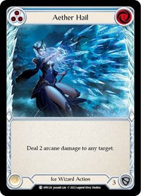 Aether Hail (Blue) (UPR129) [Uprising]