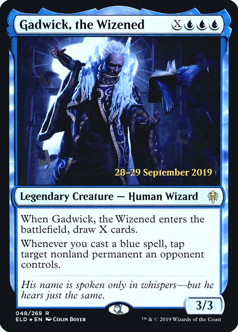 Gadwick, the Wizened (48s) [Throne of Eldraine Promos]