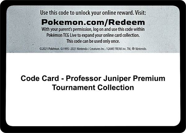 Code Card - Professor Juniper Premium Tournament Collection [Miscellaneous Cards and Products]