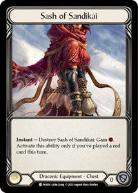 Sash of Sandikai (FAI004) [Blitz Deck Uprising Fai]
