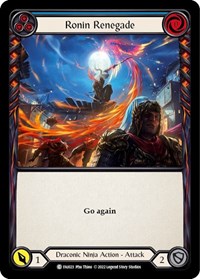 Ronin Renegade (Blue) (FAI023) [Blitz Deck Uprising Fai]
