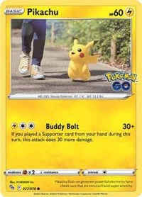 Pikachu (27) (027/078) [Pokemon GO]