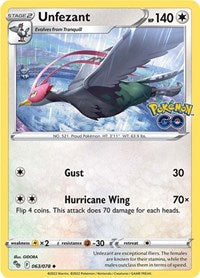 Unfezant (063/078) [Pokemon GO]