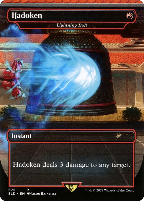 Lightning Bolt (675) [Secret Lair Drop] [Borderless]