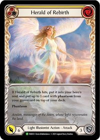 Herald of Rebirth (Yellow) - FAB033 (FAB033) [Flesh and Blood Promo Cards]
