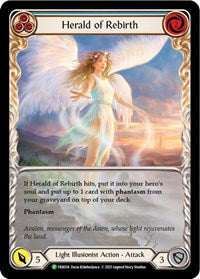 Herald of Rebirth (Blue) - FAB034 (FAB034) [Flesh and Blood Promo Cards]
