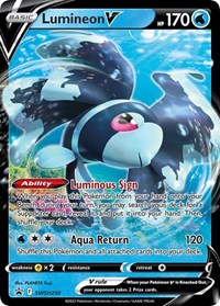 Lumineon V - SWSH250 (SWSH250) [SWSH Sword and Shield Promo Cards]