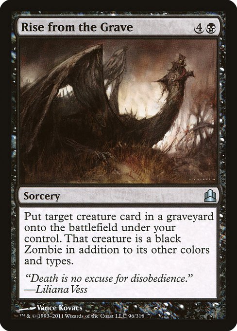 Rise from the Grave (96) [Commander 2011]