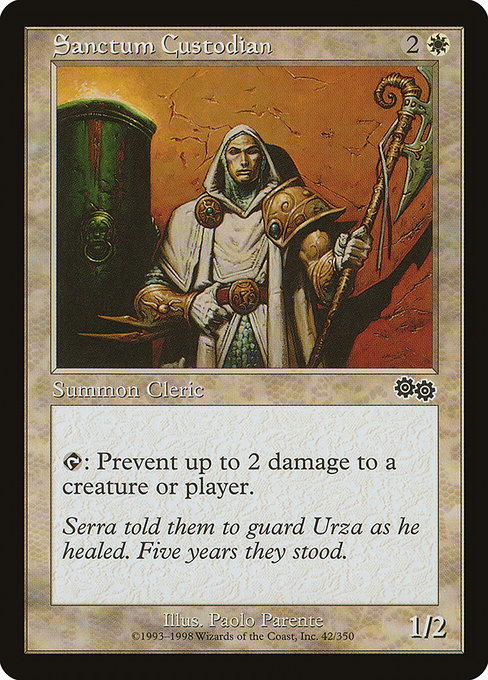 Sanctum Custodian (42) [Urza's Saga]