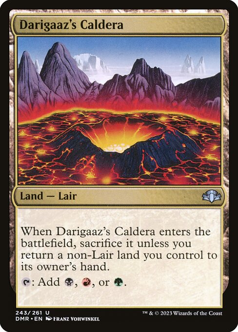 Darigaaz's Caldera (243) [Dominaria Remastered]