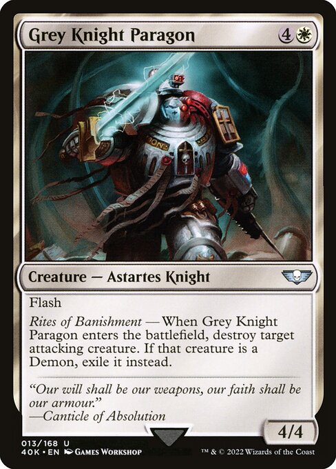Grey Knight Paragon (13) [Warhammer 40,000 Commander]