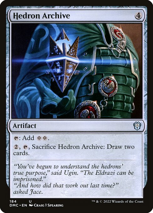 Hedron Archive (184) [Dominaria United Commander]