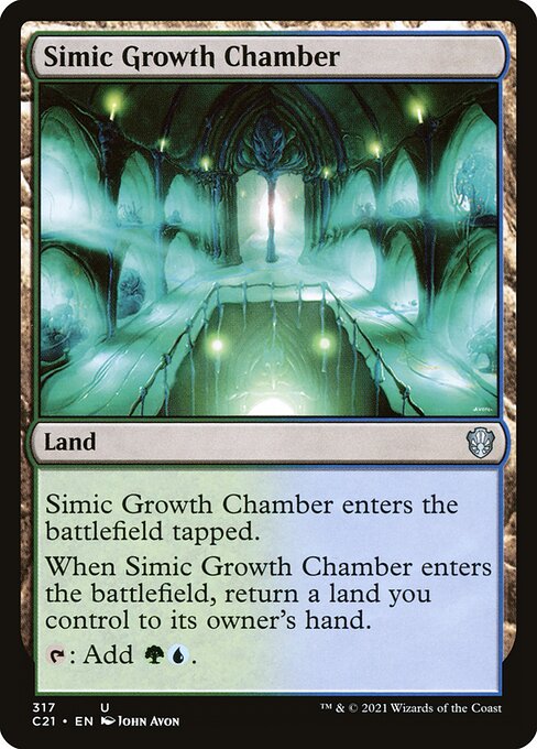 Simic Growth Chamber (317) [Commander 2021]