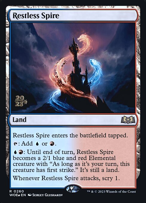 Restless Spire (260s) [Wilds of Eldraine Promos]