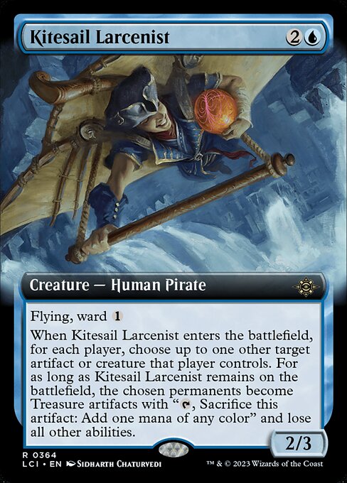 Kitesail Larcenist (364) [The Lost Caverns of Ixalan] [Extended Art]