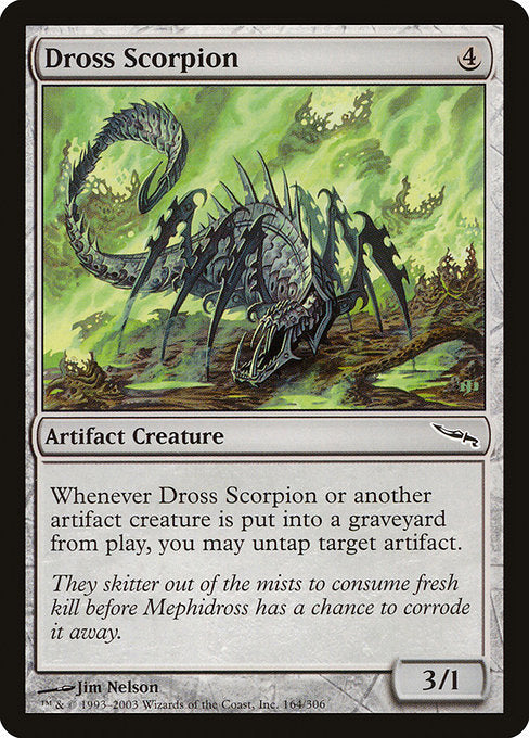 Dross Scorpion (164) [Mirrodin]