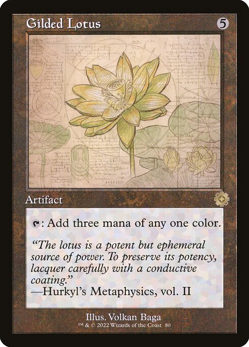 Gilded Lotus (80) [The Brothers' War Retro Artifacts]