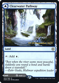 Clearwater Pathway // Murkwater Pathway (260s) [Zendikar Rising Promos]
