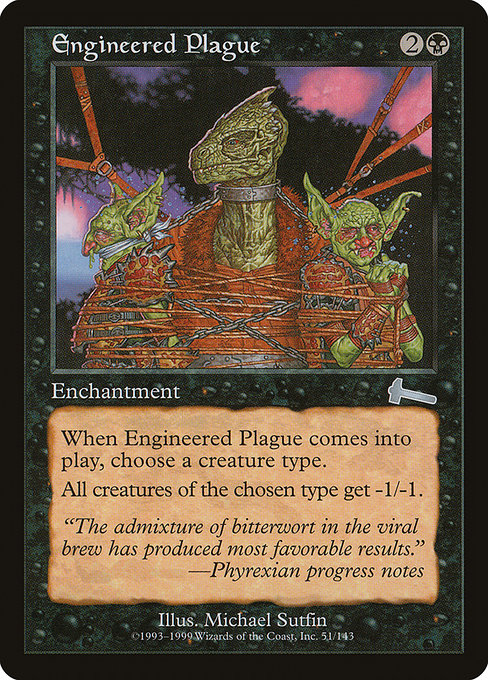 Engineered Plague (51) [Urza's Legacy]