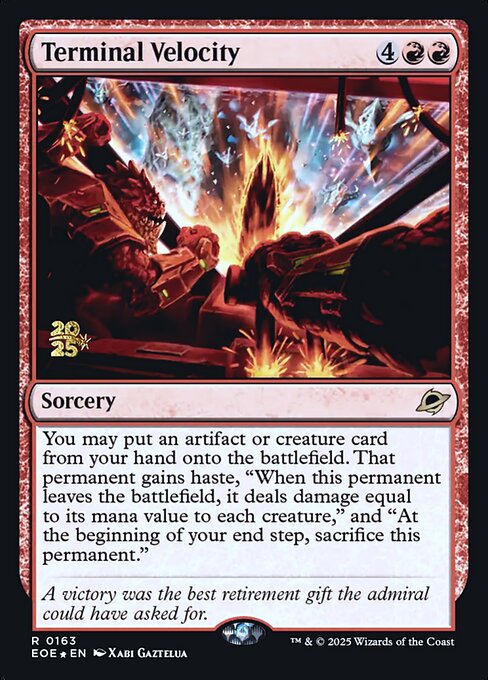Terminal Velocity (163s) [Edge of Eternities Promos]
