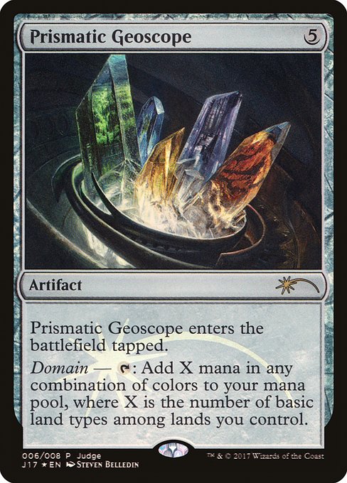 Prismatic Geoscope (6) [Judge Gift Cards 2017]