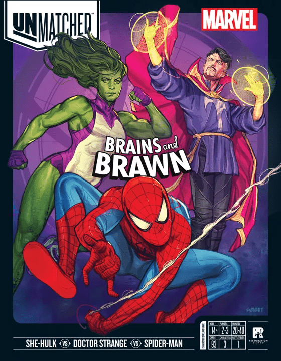 Unmatched Marvel Brains and Brawn image 0