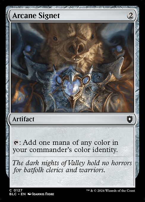 Arcane Signet (127) [Bloomburrow Commander]