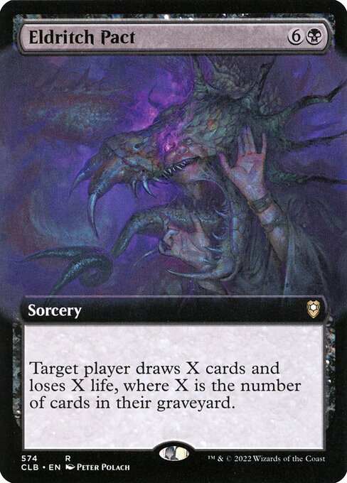 Eldritch Pact (574) [Commander Legends: Battle for Baldur's Gate] [Extended Art]