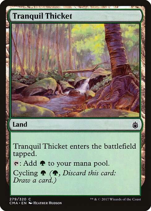 Tranquil Thicket (279) [Commander Anthology]