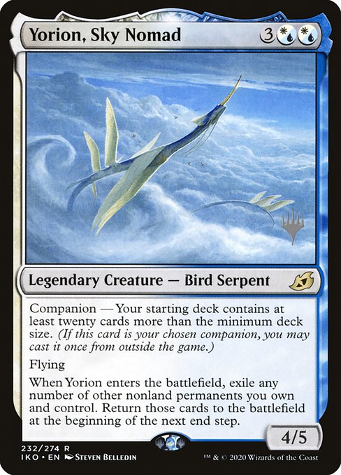Yorion, Sky Nomad (232p) [Ikoria: Lair of Behemoths Promos]