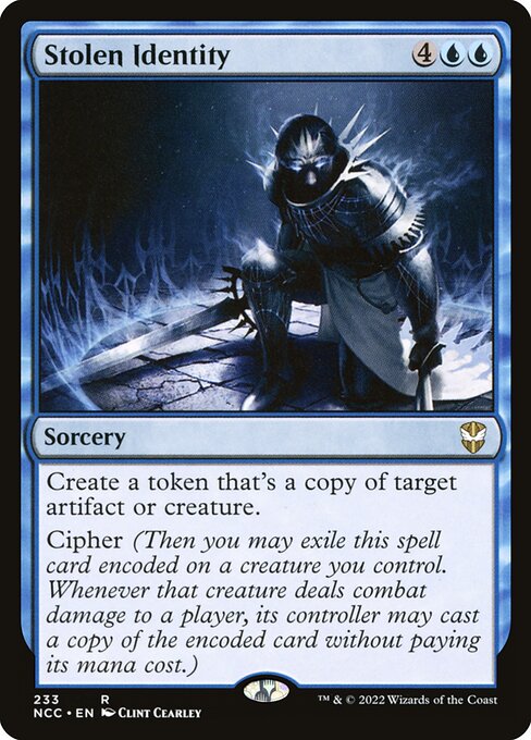 Stolen Identity (233) [New Capenna Commander]
