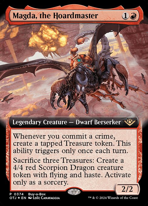 Magda, the Hoardmaster (374) [Outlaws of Thunder Junction]