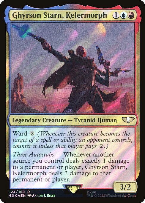 Ghyrson Starn, Kelermorph (124★) [Warhammer 40,000 Commander]
