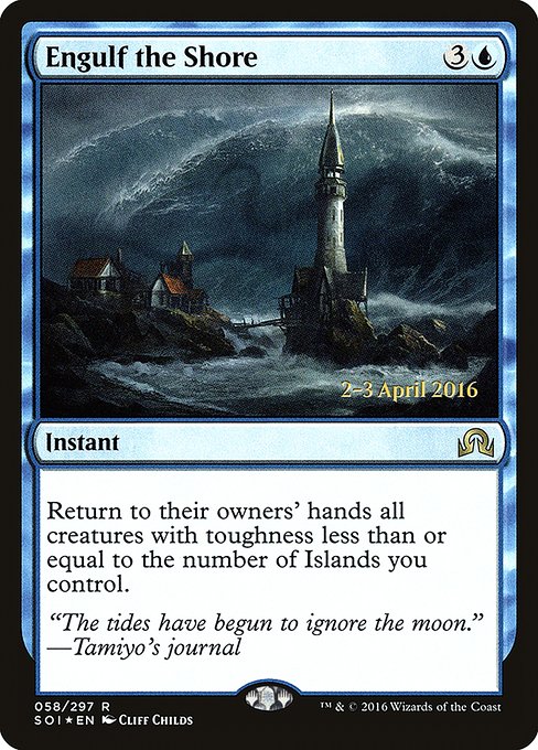 Engulf the Shore (58s) [Shadows over Innistrad Promos]