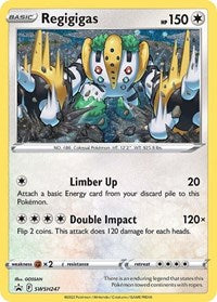 Regigigas - SWSH247 (Cosmos Holo) (SWSH247) [SWSH Sword and Shield Promo Cards]