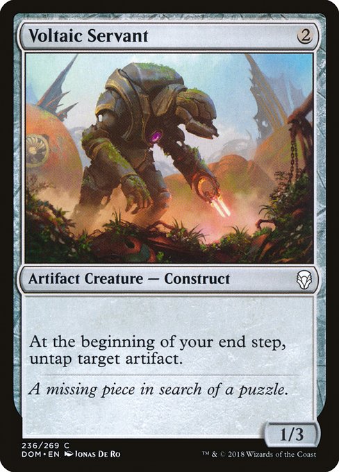 Voltaic Servant (236) [Dominaria]