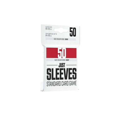 Gamegenic Just Sleeves Game Red Standard image 0