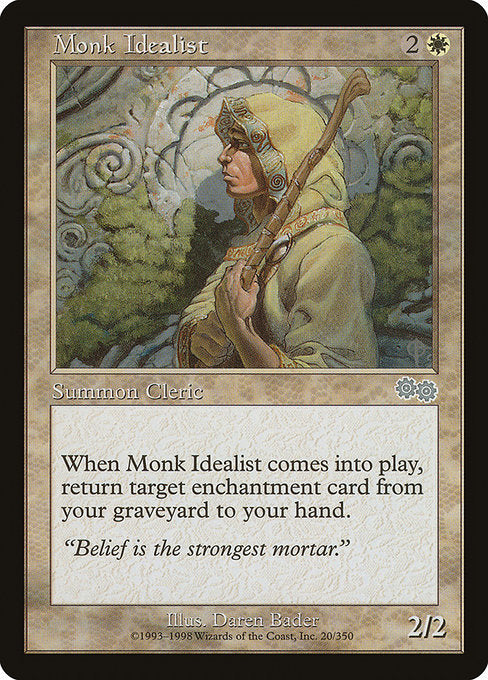Monk Idealist (20) [Urza's Saga]