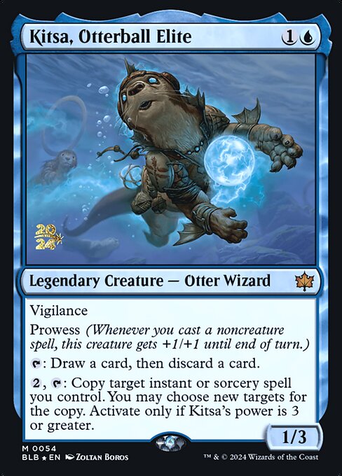 Kitsa, Otterball Elite (54s) [Bloomburrow Promos]
