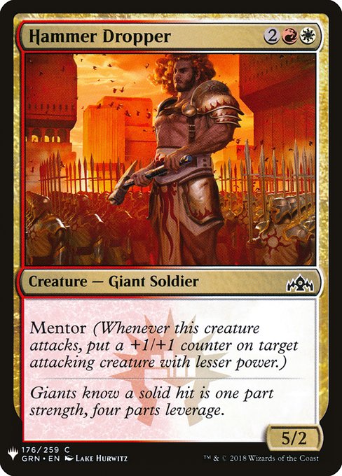 Hammer Dropper (GRN-176) [The List]