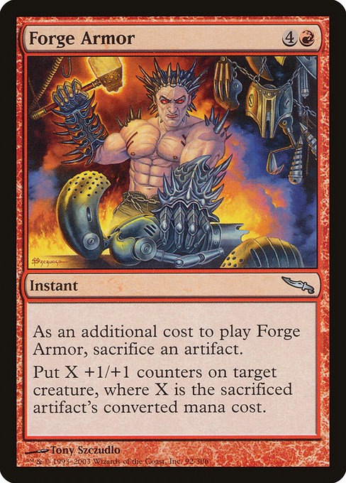 Forge Armor (92) [Mirrodin]