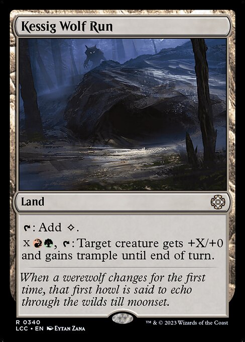 Kessig Wolf Run (340) [The Lost Caverns of Ixalan Commander]